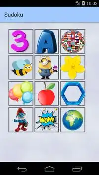 Juego de sudoku para niños. Screen Shot 0