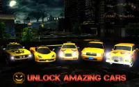 Halloween Night Taxi Driver 3D Car Driving Games Screen Shot 11