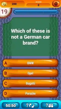 Cars Game Fun Trivia Quiz Screen Shot 4