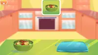 Kook spelletjes groente salade Screen Shot 6
