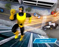Light Speed Hero Rescue City : Flying Rope Hero 3d Screen Shot 13