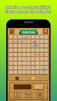 Word Search Mania - Fast Action Free Wordplay Game Screen Shot 2