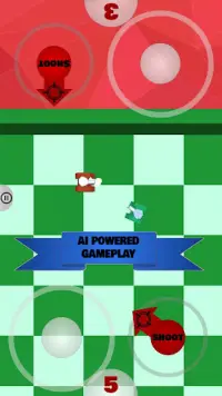 Tanks 3D for 2 players on 1 device - split screen Screen Shot 4