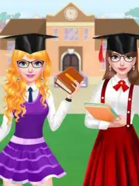 女の子のための高等学校のゲーム Screen Shot 3