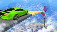 US Muscle stunts 3D mega ramp car: mustahil Screen Shot 0