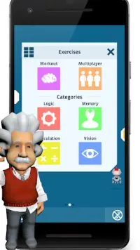 Einstein Brain Training Screen Shot 0