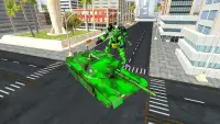 Futuristic Robot Transform Tank Game Screen Shot 5