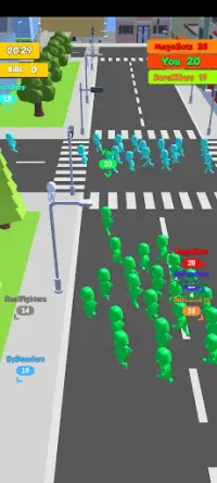 Crowd Clash Run - City Of Count Master 3d Screen Shot 7