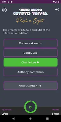 SUPER DUPER CRYPTO TRIVIA Screen Shot 1