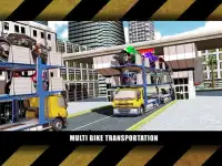 Robot Bike Parking - Transport Truck Adventure Screen Shot 9