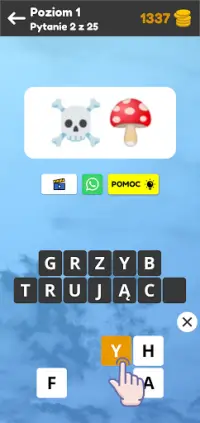 Quiz: Gra Emoji, Zgadnij Puzzle Emoji Screen Shot 1