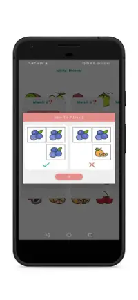 Fruits Match, Memory Game, Image Matching Screen Shot 2