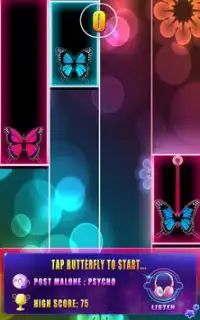 Best Piano Butterfly Tiles Screen Shot 2