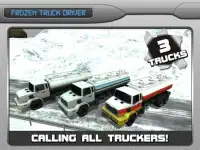 Frozen Highway Truck Driver 3D Screen Shot 6