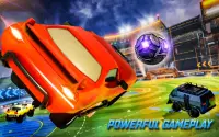Rocket Car Turbo Soccer: Football league Car Games Screen Shot 9