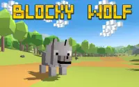 Blocky Wolf Simulator Screen Shot 0