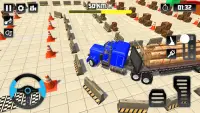 Log Transporter Truck Parking Screen Shot 1
