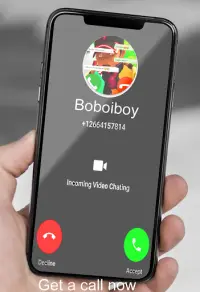 Prank call Boboi boy™ Video and Chat Screen Shot 0