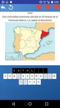 Regiones de España: Banderas, Capitales y Mapas Screen Shot 0