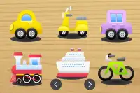 Car Games for Kids - Puzzle Screen Shot 0