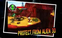 Alien Ben : Protect From Earth 3D Screen Shot 0