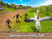 🦄🌈❤️ Pegasus Simulator: Flying 🐎 Horse Survival Screen Shot 11