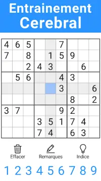 Sudoku - Classic Jeux logique Screen Shot 4