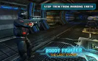 Robot Fighter: El último soporte Screen Shot 2