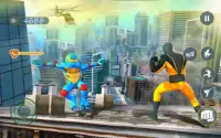 Spider Rope hero vs Ninja battle turtle war games Screen Shot 0