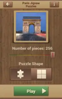 Paris France Puzzle Screen Shot 1