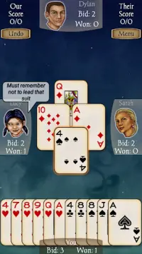 Spades Screen Shot 1