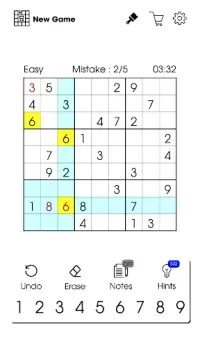 Sudoku - Game Screen Shot 2