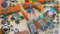 Monster-Truck-Labyrinth-Spiele Screen Shot 7