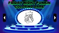 coloring friday night funkin real game Screen Shot 5