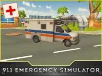 911 구급차 시뮬레이터 3D Screen Shot 5