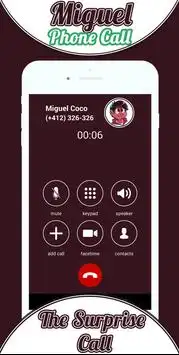 Phone Call From Miguel Co Co Screen Shot 1