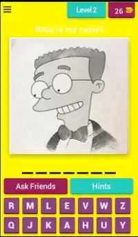 Simpsons Quiz Screen Shot 2