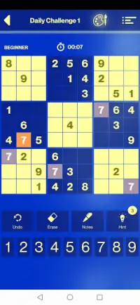 Sudoku | Free Classic Sudoku Games! Screen Shot 1