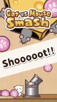 Cat vs Mouse Smash!! -Refreshing Pulling Action- Screen Shot 2