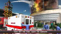 City Ambulance Robot Transformation Game Training Screen Shot 2