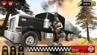 Oil Tanker Truck Driving Simulator: Hill Transport Screen Shot 10