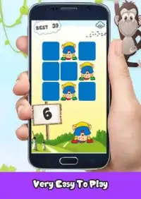 Caillou Memory Game For Kids Screen Shot 1