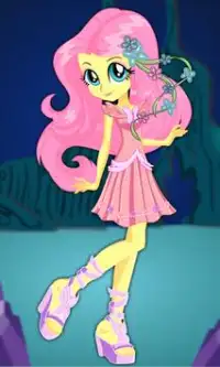 Dress Up Fluttershy Screen Shot 1