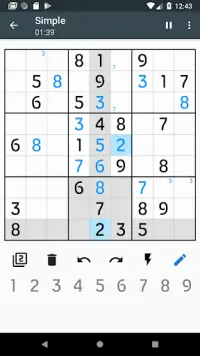 Sudoku Screen Shot 4