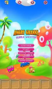 Angry Granny Bubble Shooter Screen Shot 19