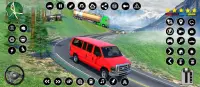 Van Taxi Games Offroad Driving Screen Shot 10