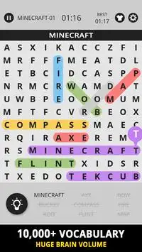 WordSearch Topic For Minecraft Screen Shot 0