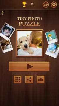 Tiny Photo Puzzle - New Jigsaw Type Puzzle Screen Shot 0
