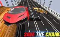 Extreme Chained Car Driving Simulator : 2019 Games Screen Shot 0