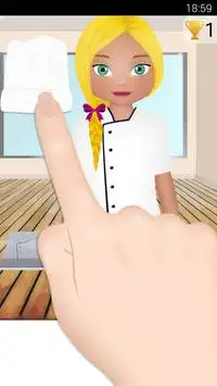 little girl cooking game Screen Shot 0